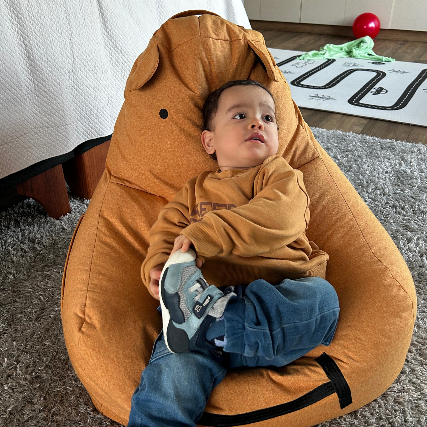 PUFF HIPPO NARANJO