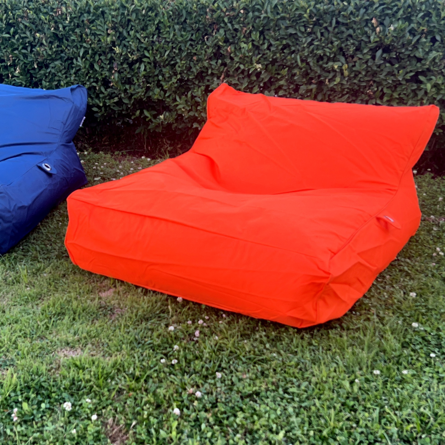 PUFF SILLÓN NARANJO