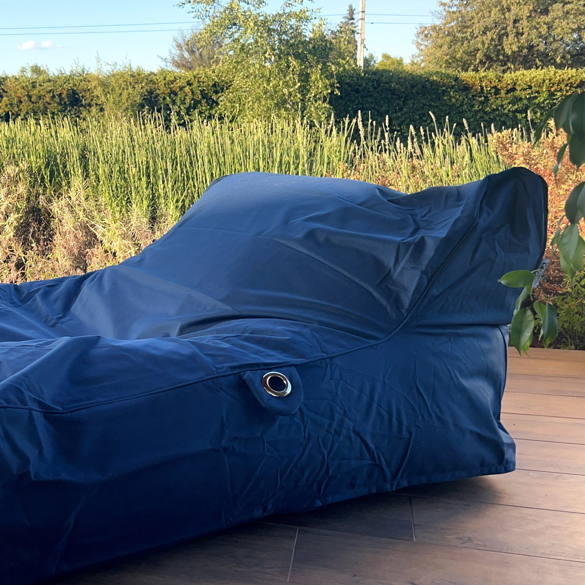 Puff Sillón Outdoor & Indoor – azul oscuro